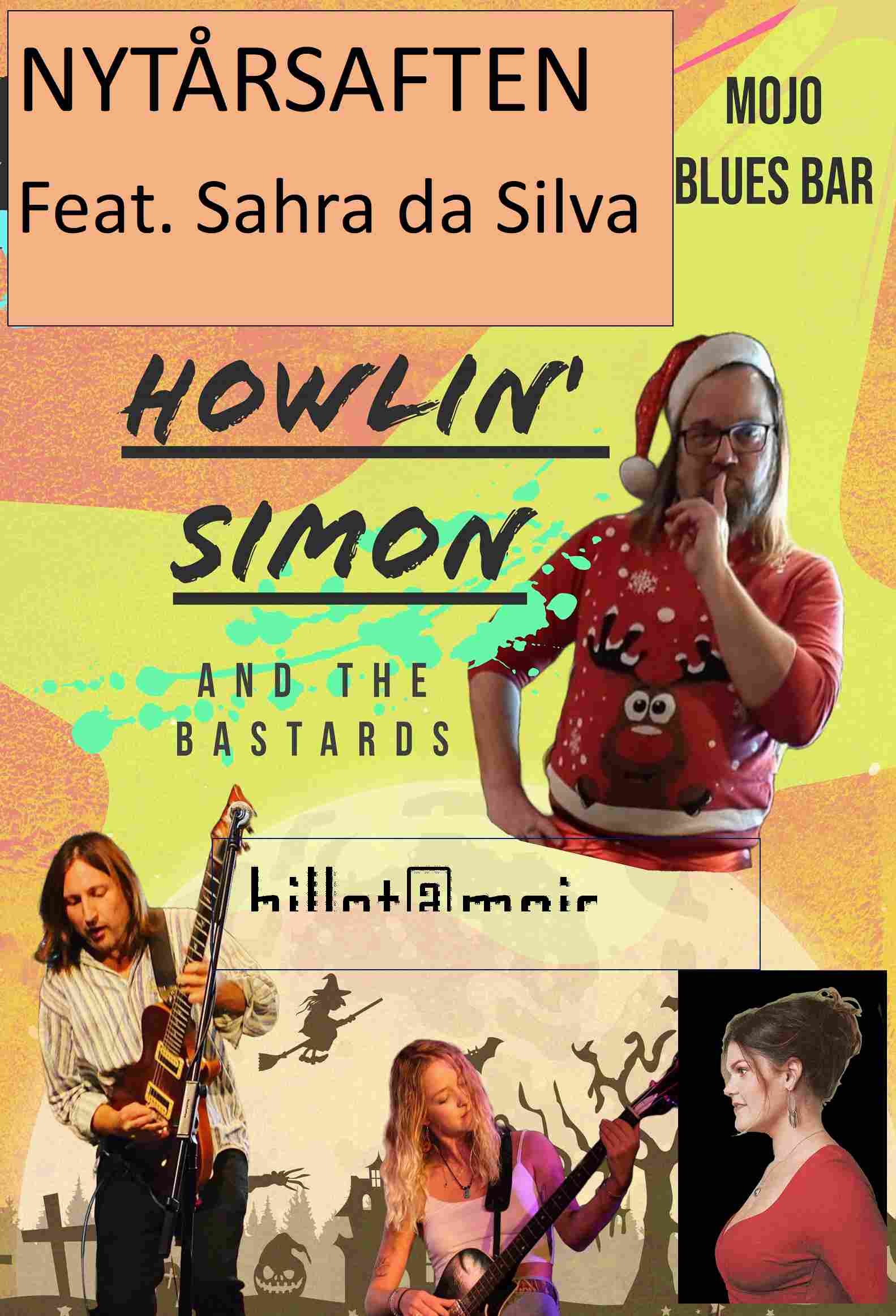 NYTÅRSAFTEN 
Howlin Simon & the Bastards
Feat. Sahra da Silva
